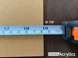 Cast Acrylic - 4MM 12x19" Glossy Clear