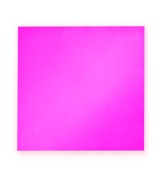 ONE- RED/PINK # 9095 FLUORESCENT ACRYLIC PLASTIC SHEET 1/8 8 X